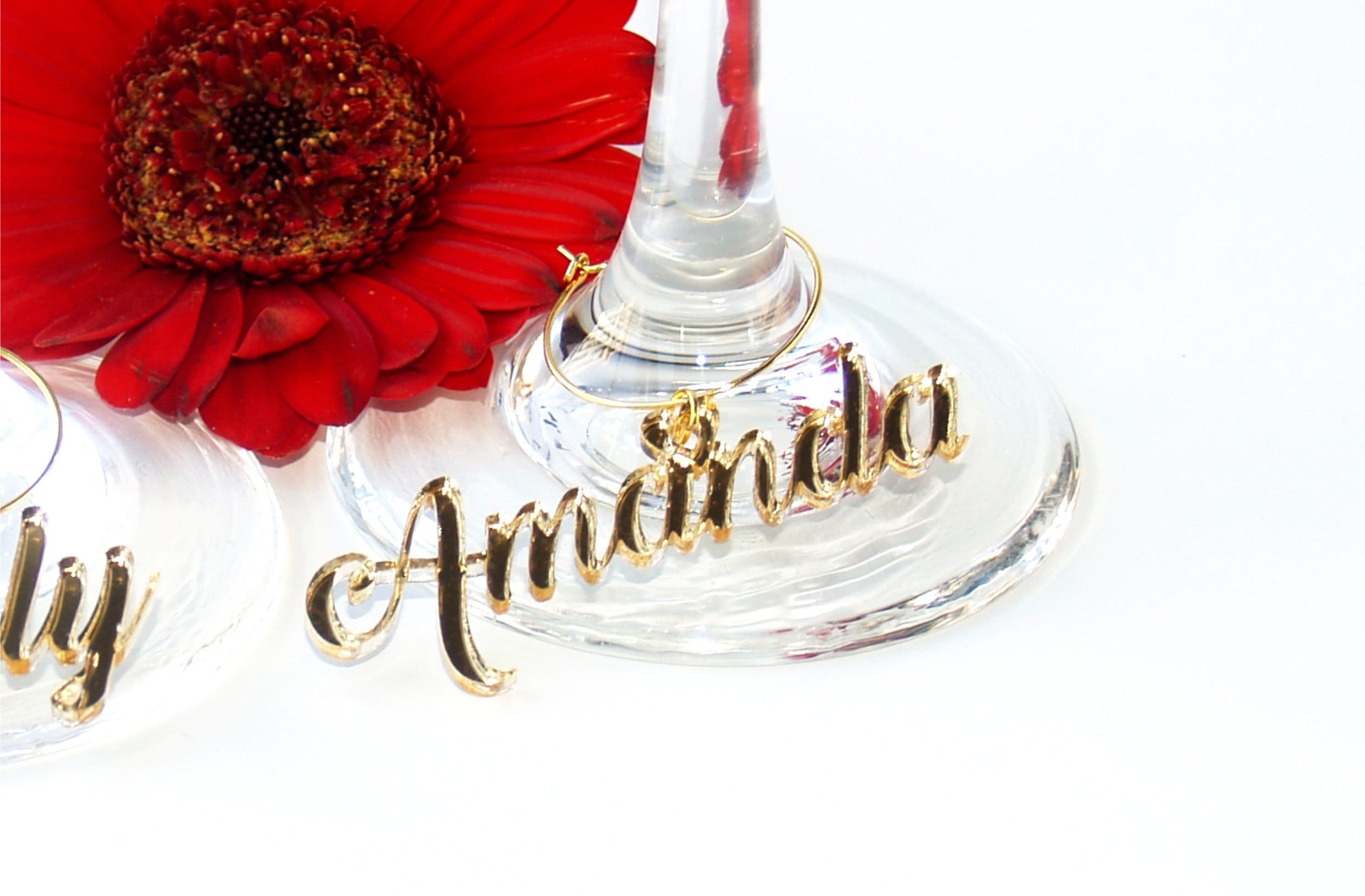 wine glass charms personalized wedding place cards wedding name standard size for wedding place cards