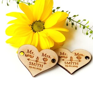 Wedding favor, Wedding favor tags, Wedding favor rustic, Wooden hearts, Wood tags, Wedding hearts, Wedding favour, Custom favor, Custom tags