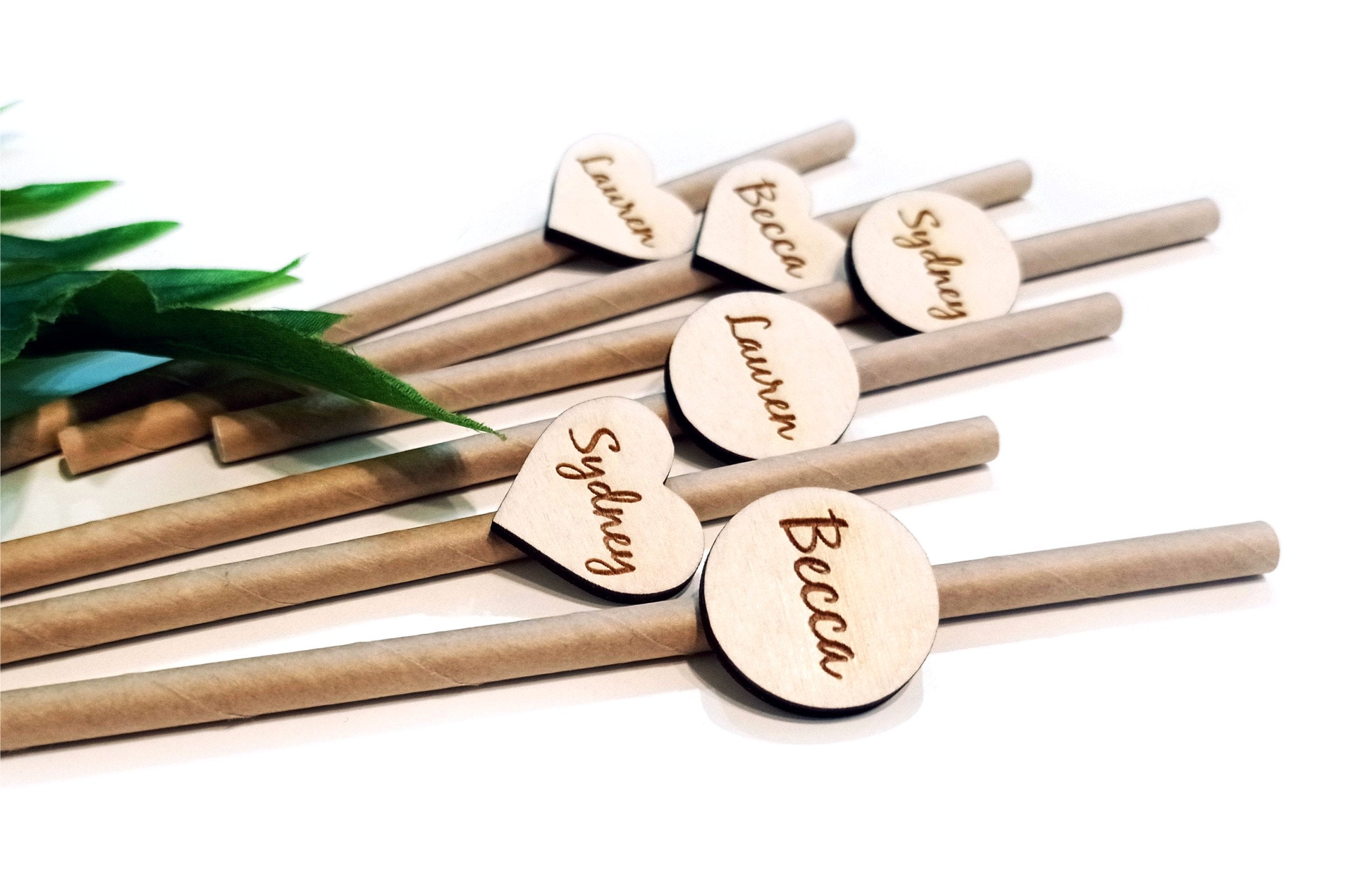 Custom Name Straw, Personalized Straw, Custom Drinking Paper Straw ...