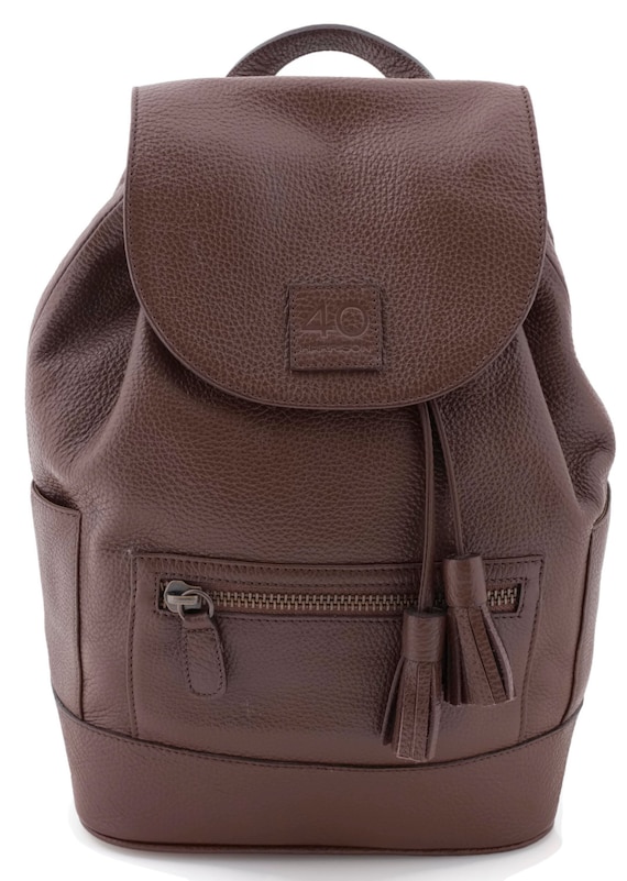 italian leather women's backpack