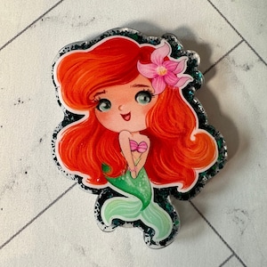 Ariel The Little Mermaid Inspired Badge Reel