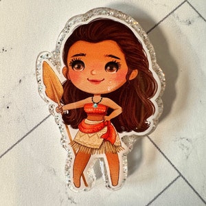 Moana Disney Princess Inspired Badge Reel