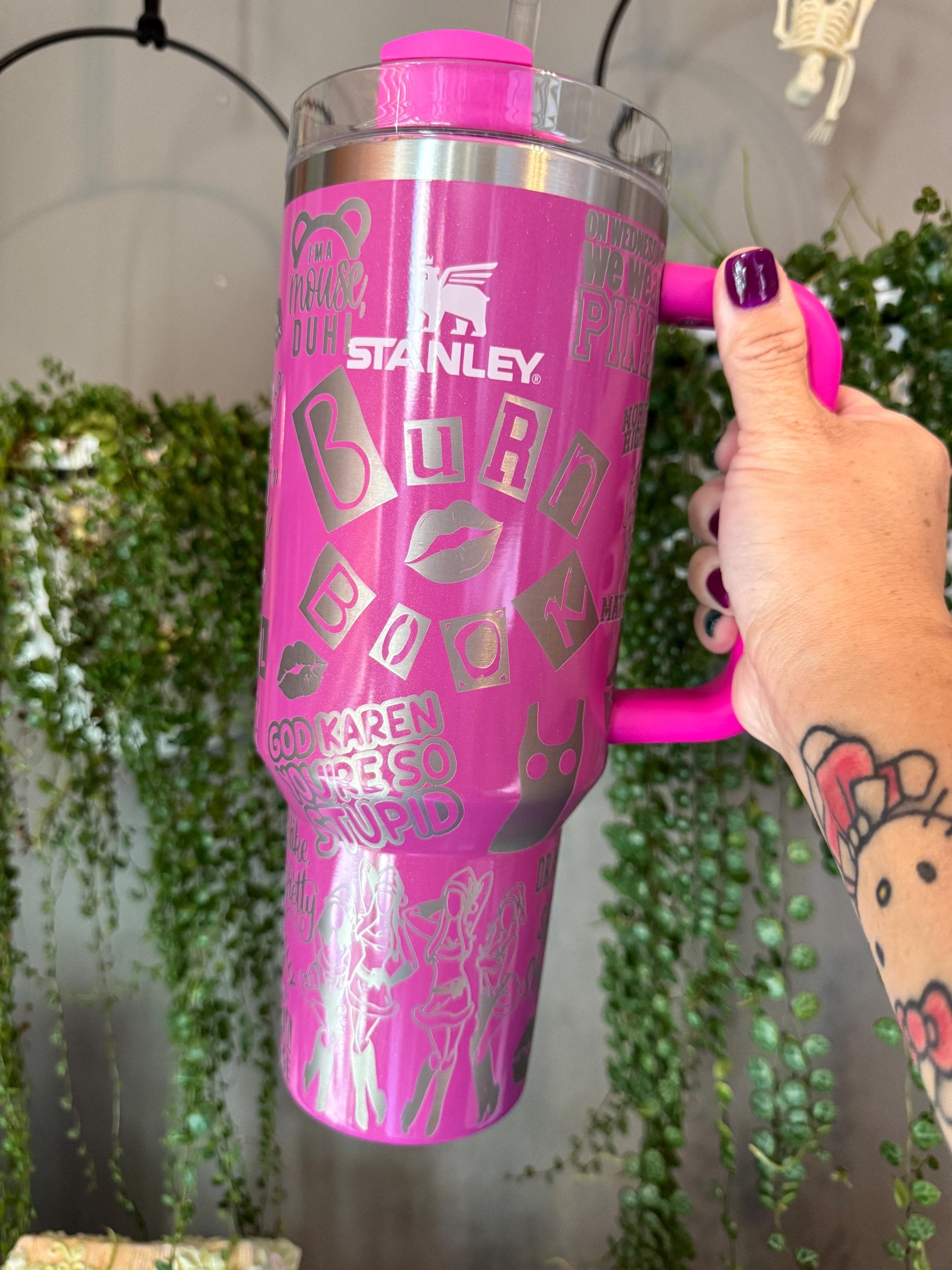 Mean Girls Laser Engraved 40oz Stanley Cup – 