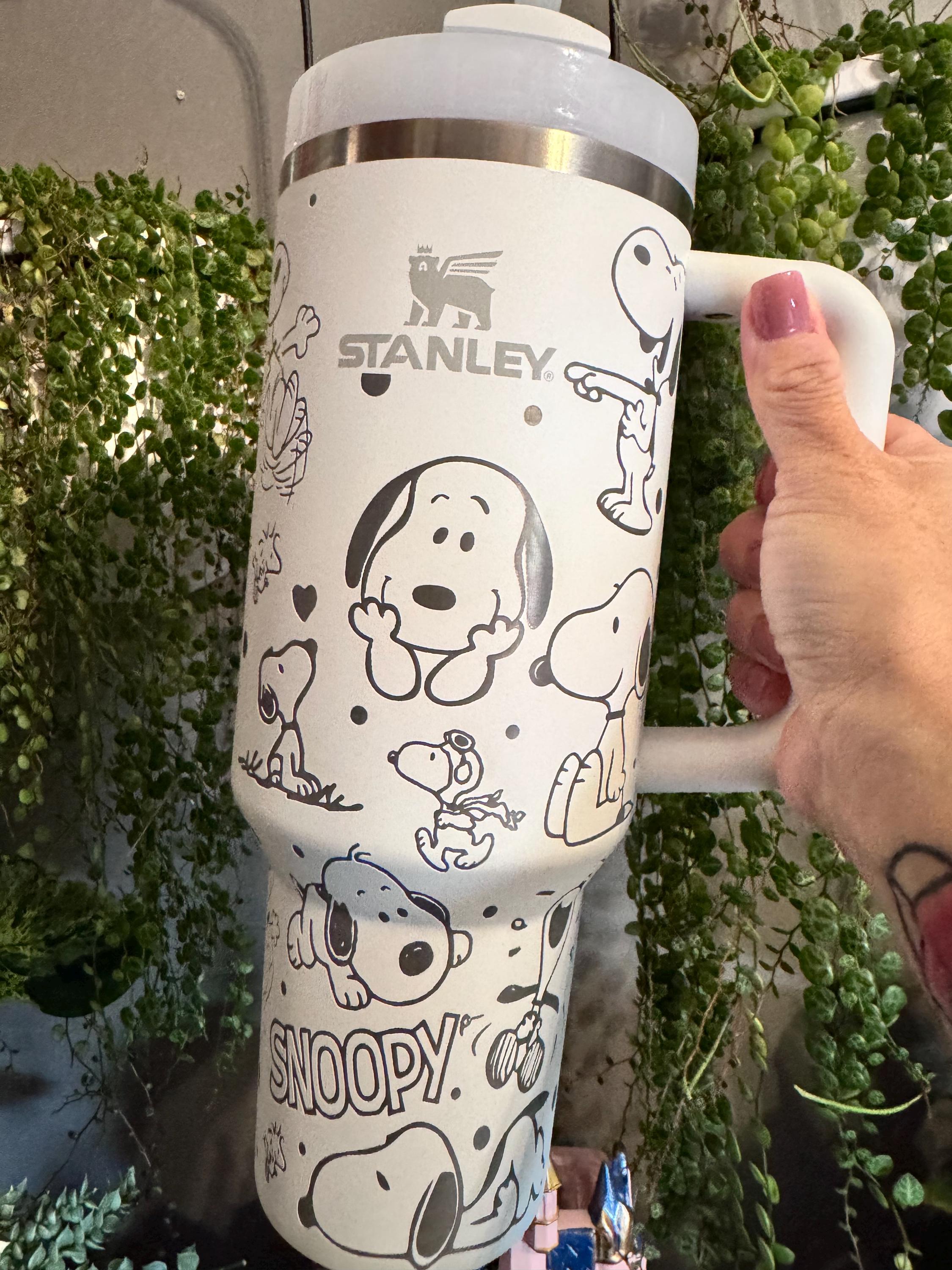 Snoopy Peanuts Stanley Tumbler - Etsy