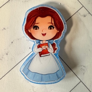Belle Beauty and the Beast Inspired Badge Reel