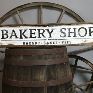 Vintage Store Sign | BAKERY | Antique Sign Inspired |Bakery Shop | Baked Goods