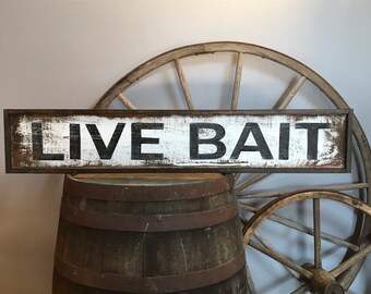Bait Sign | Etsy