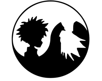 Hunter X Hunter Killua And Gon Sunset Car Decal Hunter X Etsy
