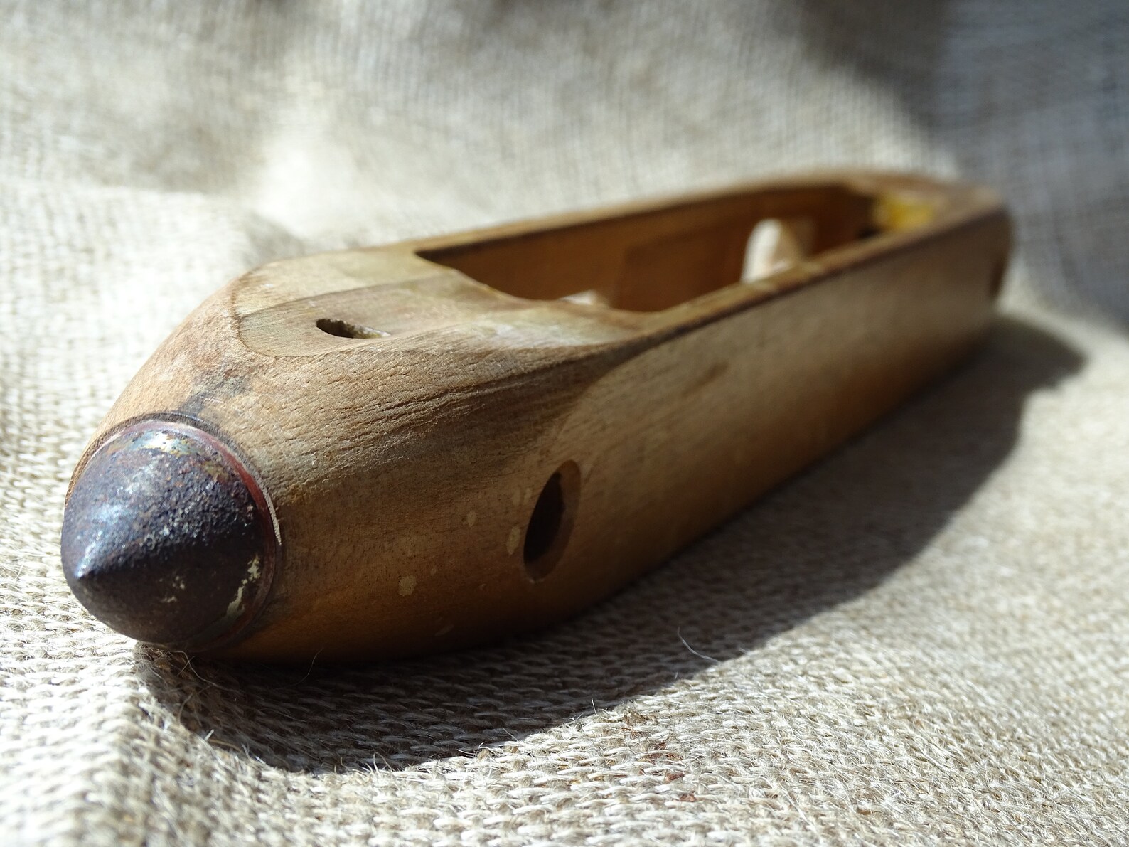 Weavers vintage shuttle made in England rustic home decor Etsy