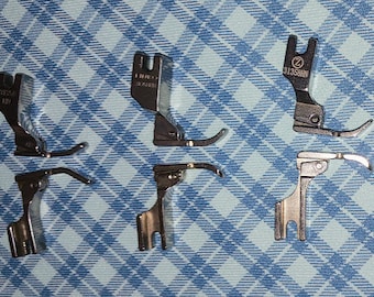 Left and Right Zipper Presser feet for industry power sewing machine Juki, Consew, single needle sewing machine