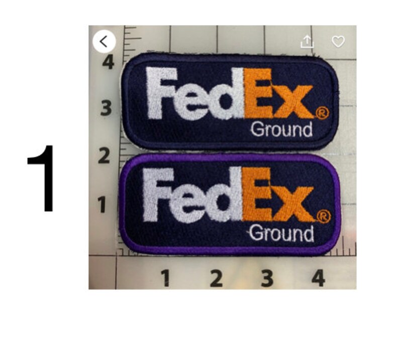 Embroidered Fedex Iron on or Sew on Patch for Jeans Totes Etsy