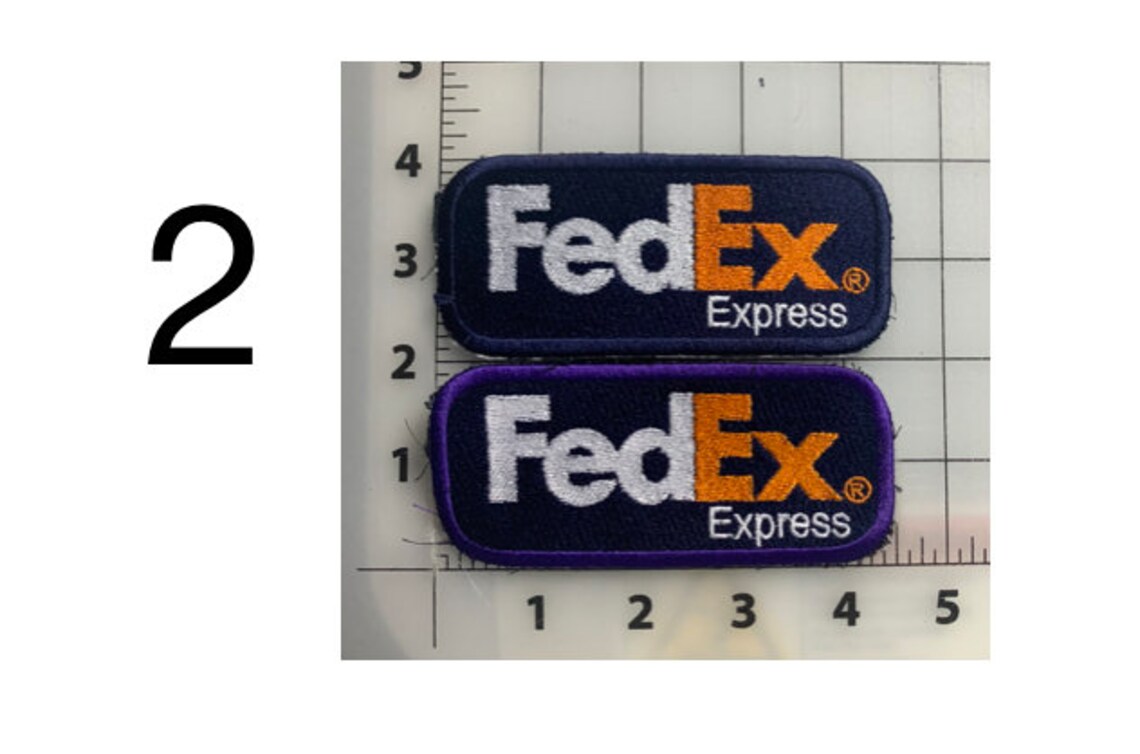 Embroidered FedEx Iron On Or Sew On Patch For Jeans Totes Etsy