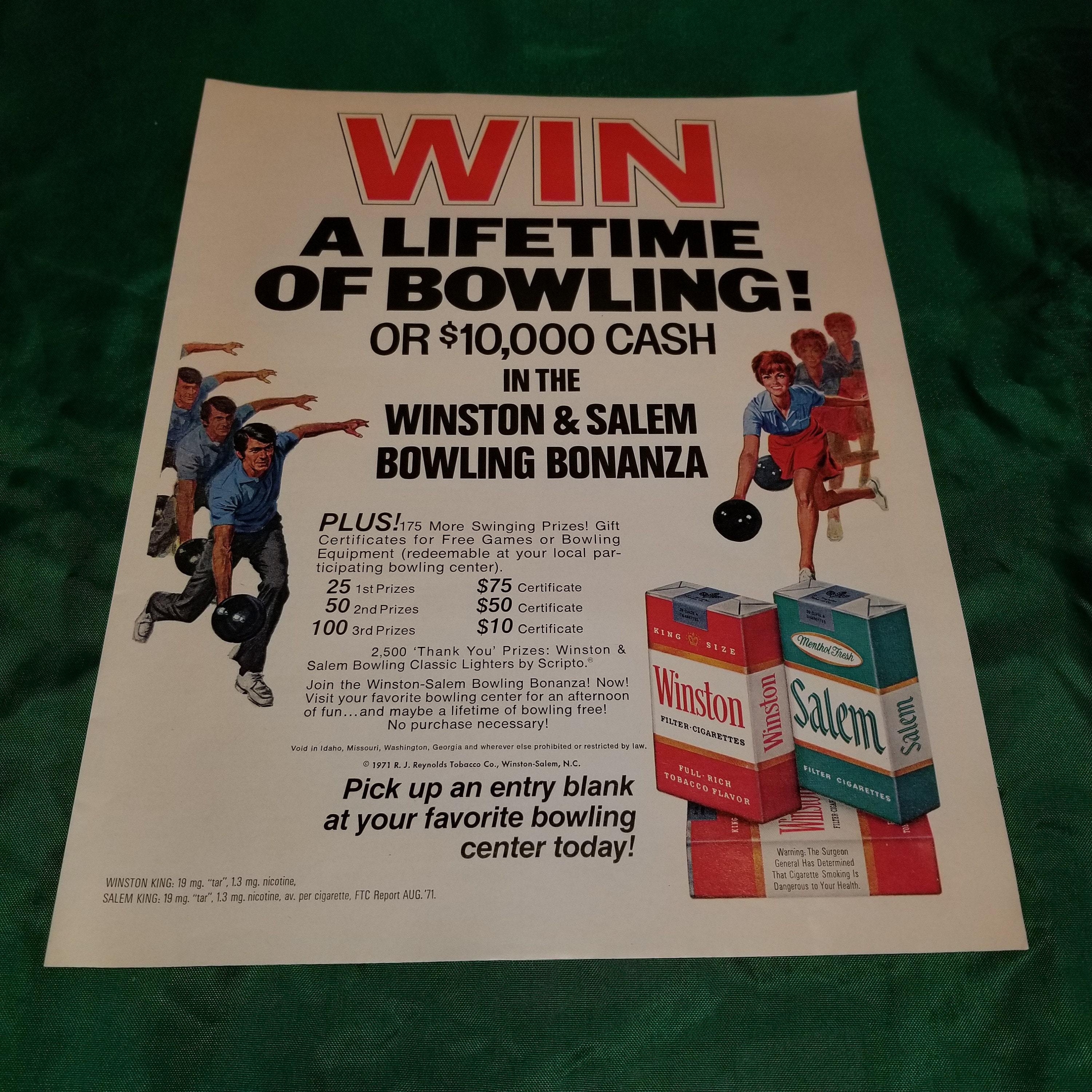 1983 Salem Cigarettes Ad On Ireland | 159311852