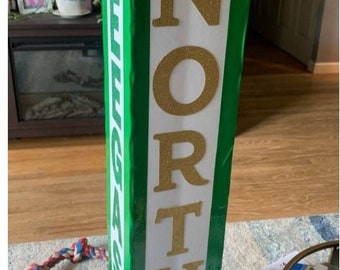 Handmade 30-Inch Bowling Tournament Periscope – White Polyurethane – See Over Crowds