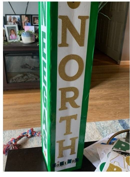 Handmade 30-Inch Bowling Tournament Periscope – White Polyurethane, See The Action From The Crowd!