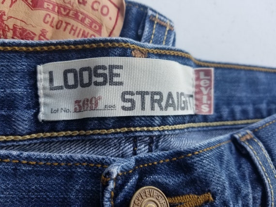 Vintage Levi's 569 Jeans Loose Straight 30 X 32 Distressed | Etsy Australia