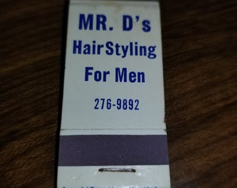 Vintage Mr. D's Hair Styling For Men Kenilworth New Jersey 12 Strike