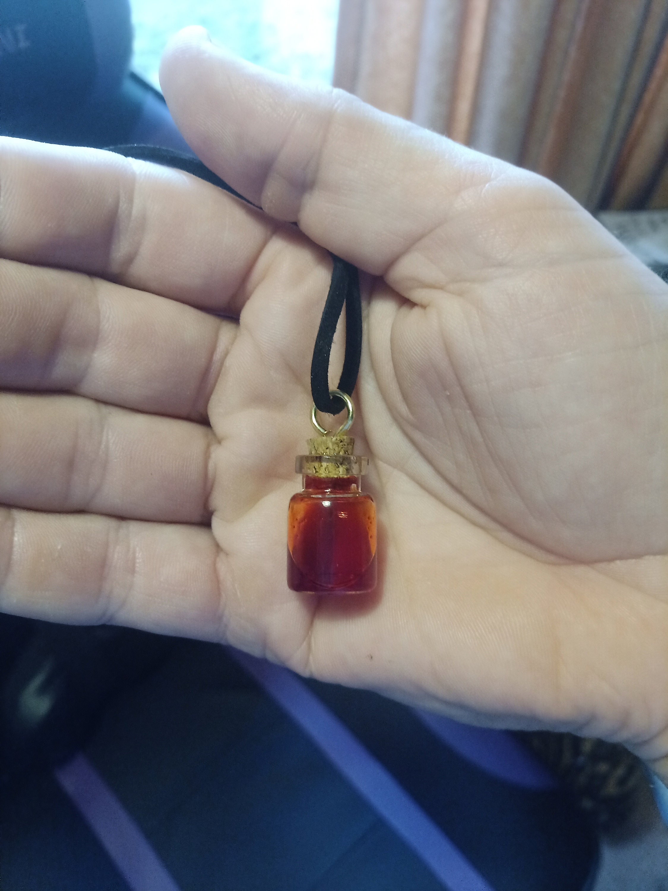 Blood Vial Necklace Etsy