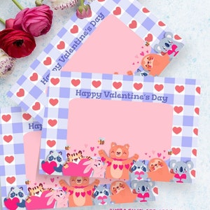 Valentine Buddies Envelope Set (Set of 5 Envelopes)