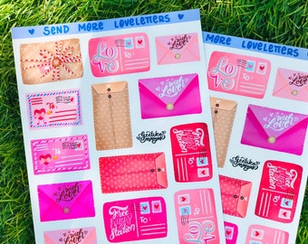 Love Letters Sticker Sheet