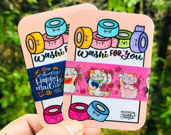 Mini Washi Sample Card