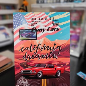 Pony Cars 2022 Maxicards