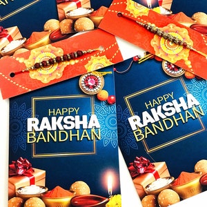 Happy Rakhi FLAT Karte 2021 | Happy Raksha Bandhan | Rakhi