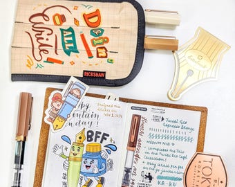 Fountain Pen Stickers (Espresso Pen)