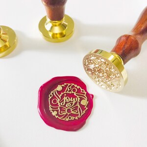 De Joy Wreath Wax Seal