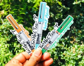 Fountain Pen Stickers (Single Piece)
