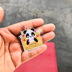 Etiquetas de dirección de Panda Hugs