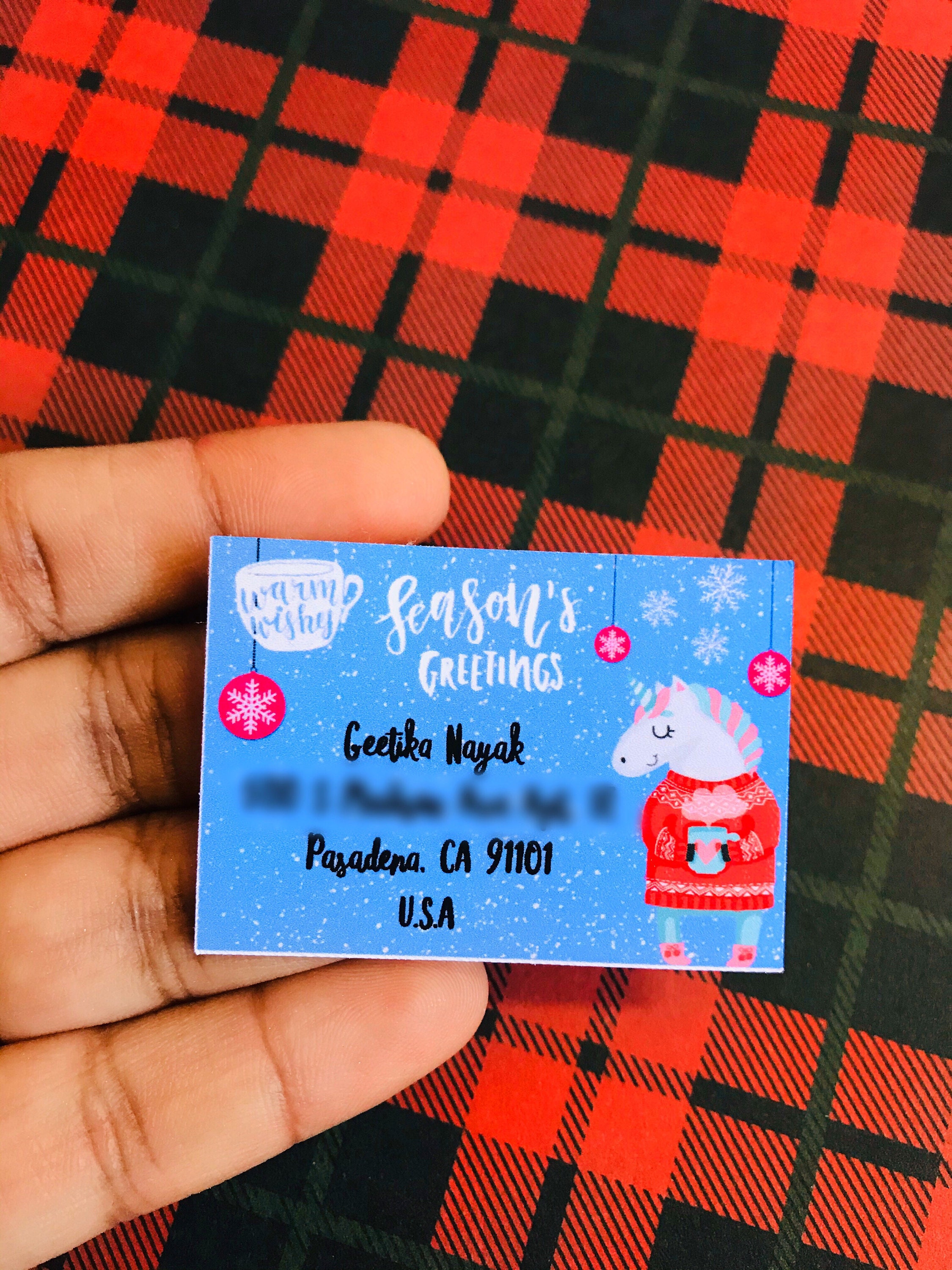 クリスマス宛名ラベル（デザインいろいろ！） - Etsy 日本