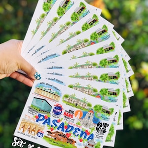 Pasadena California Landmarks Postcard Set (Ensemble de 10)