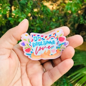 Post Some Love Today! Vinyl Sticker (Holographic)