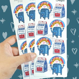 250 Years with Postal Service 2025 Sticker Sheet (Matte)
