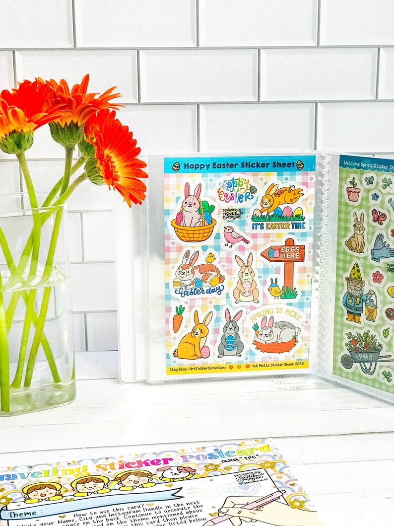 My Sticker Book (A6 Size) - Etsy