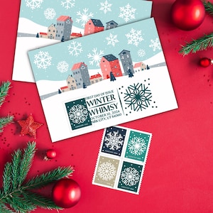 Winter Wimsy 2024 Maxi Karte | Digitaler Farbstempel