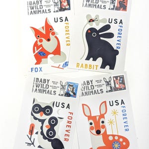 Cartolina Maximum "Cuccioli 2025" / Timbro postale B/N