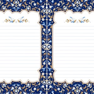 Papelería imprimible de estilo marroquí