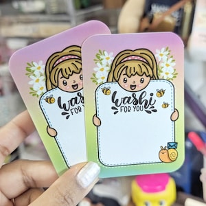 Mini Girlie Washi Sample Card