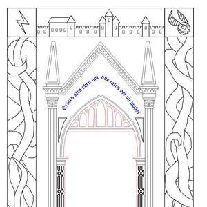 HP Book Cover Designs SVG files for book 1