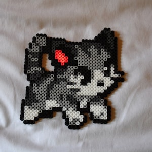 Grey Kitten Perler - Etsy
