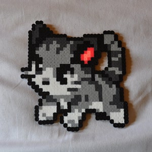 Grey Kitten Perler - Etsy