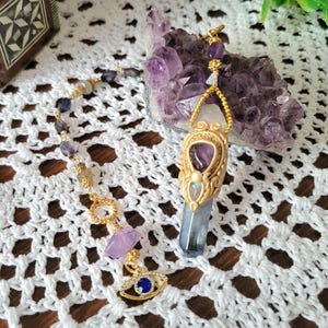 Crystal Pendulum, Pendulum for Divination, Pagan Pendulum