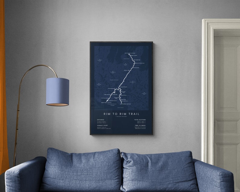 Rim to Rim Trail Print Grand Canyon - Il 794xN.4247967251 8ww9 