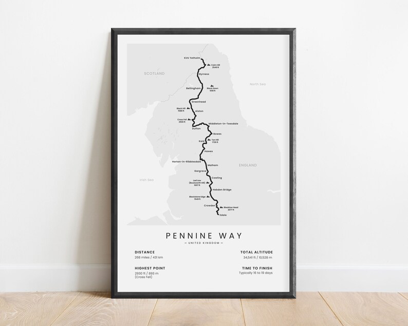 can you cycle the pennine way