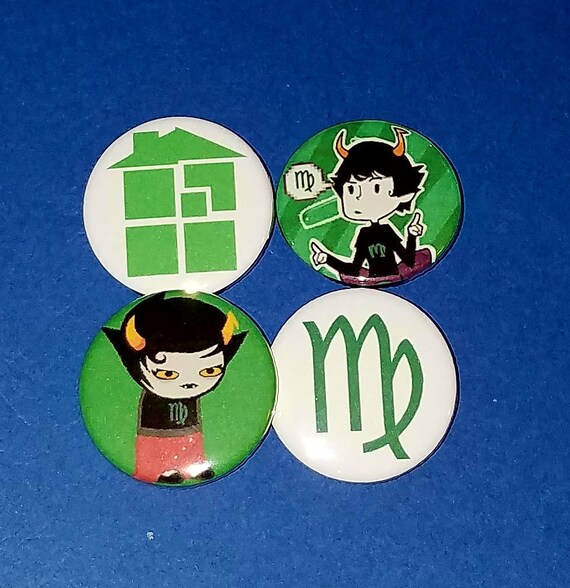 4pc Homestuck Kanaya Maryam Button Set Homestuck Kanaya Maryam Body Pillow | Etsy