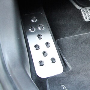 RHD Ford Fiesta ST Custom Stainless Steel dead pedal Right Hand Drive RHD 