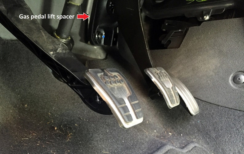 Ford Focus ST & RS Gas Pedal Lift Spacer improve comfort and Etsy