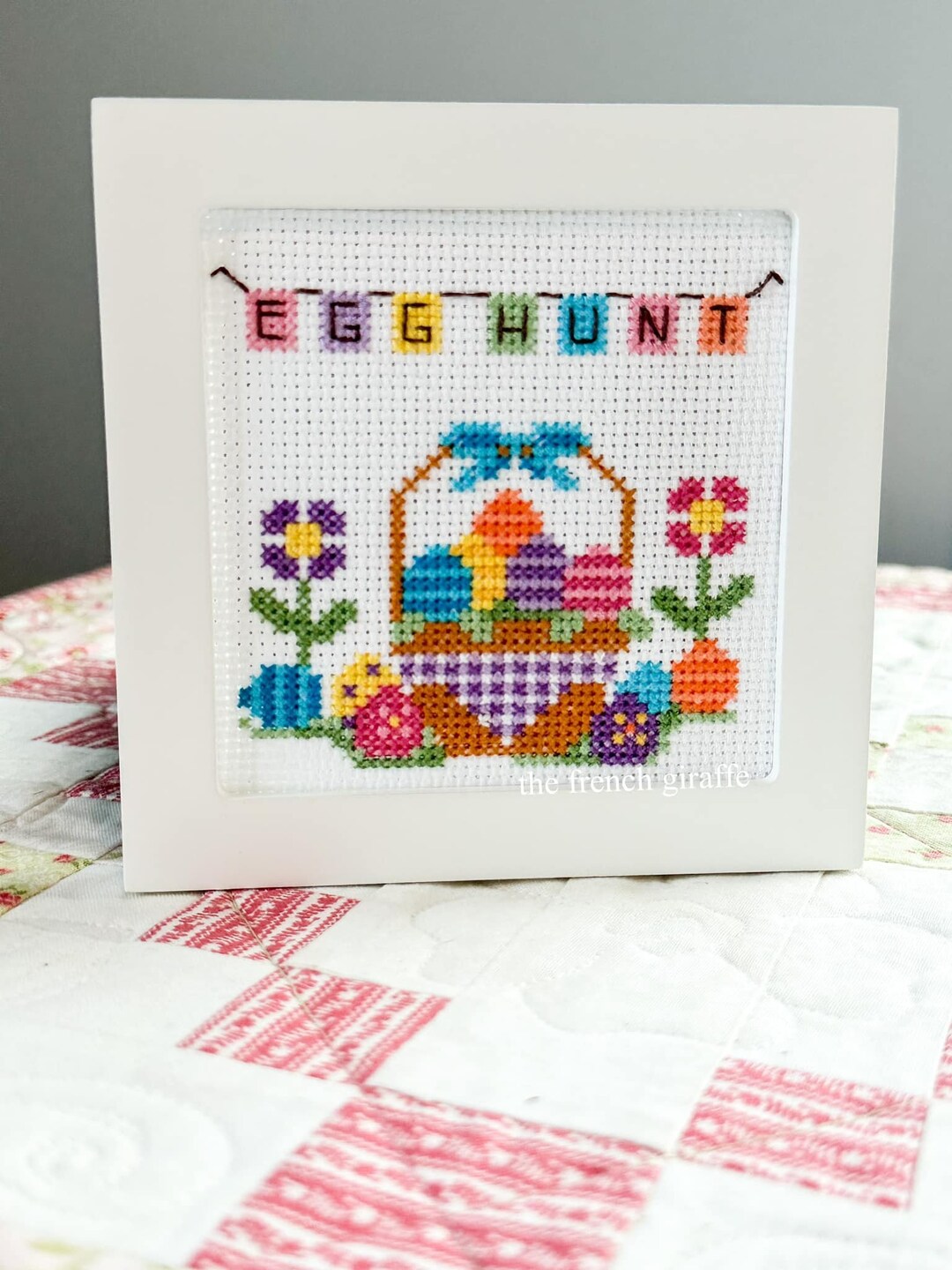4x4 Egg Hunt Crossstitch Pattern Instant Download PDF Cross Stitch ...